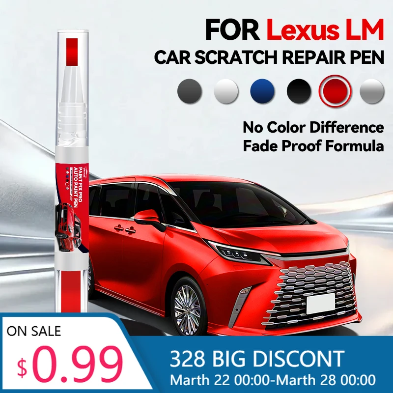 

Набор для быстрого и простого ремонта царапин на колесных дисках Lexus LM: краска для ремонта дисков автомобиля