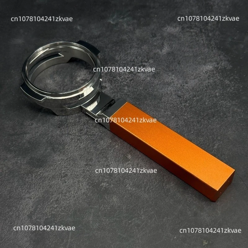 1pcs Stainless Steel Bottomless Portafilter Naked Handle Open Design For 58mm Coffee Machine Accessories Durable