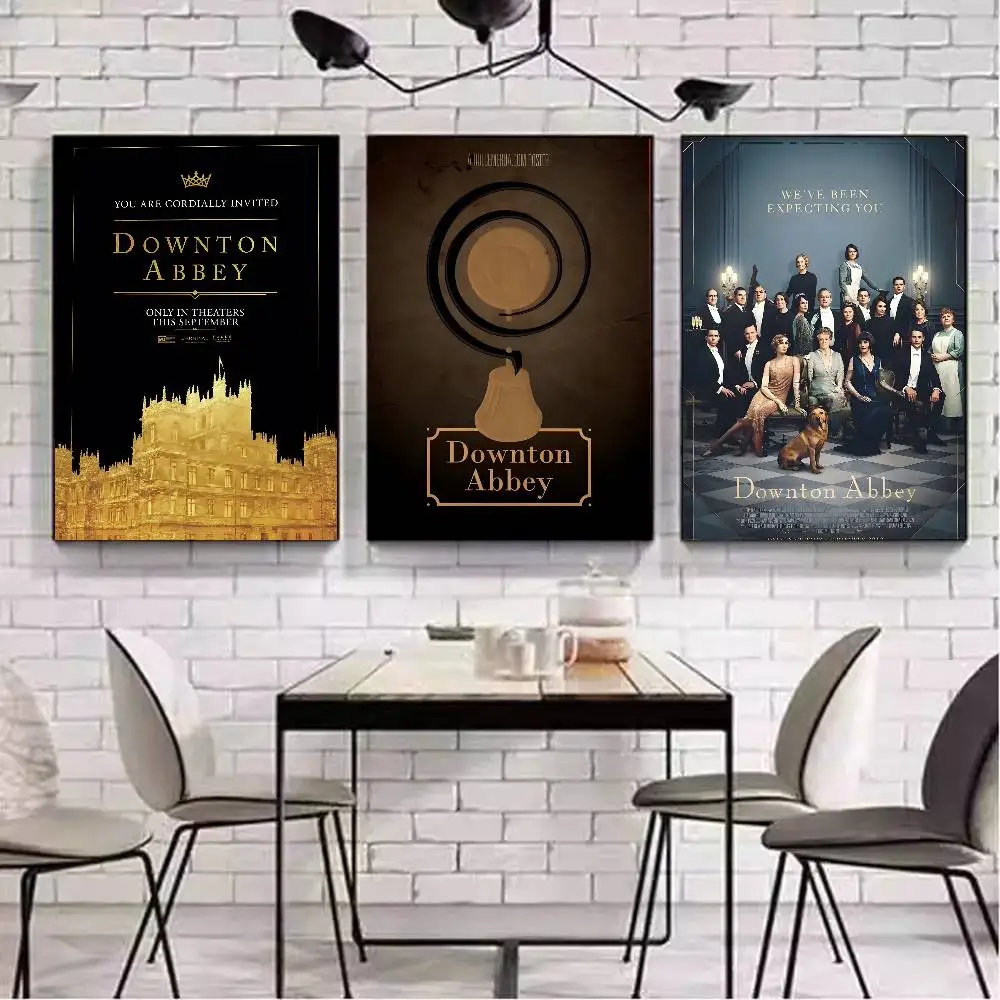 الدراما التاريخية التلفزيون D-Downton Abbey المشارك قماش اللوحة المشارك مع المطبوعات غرفة نوم المنزل غرفة المعيشة الديكور هدية