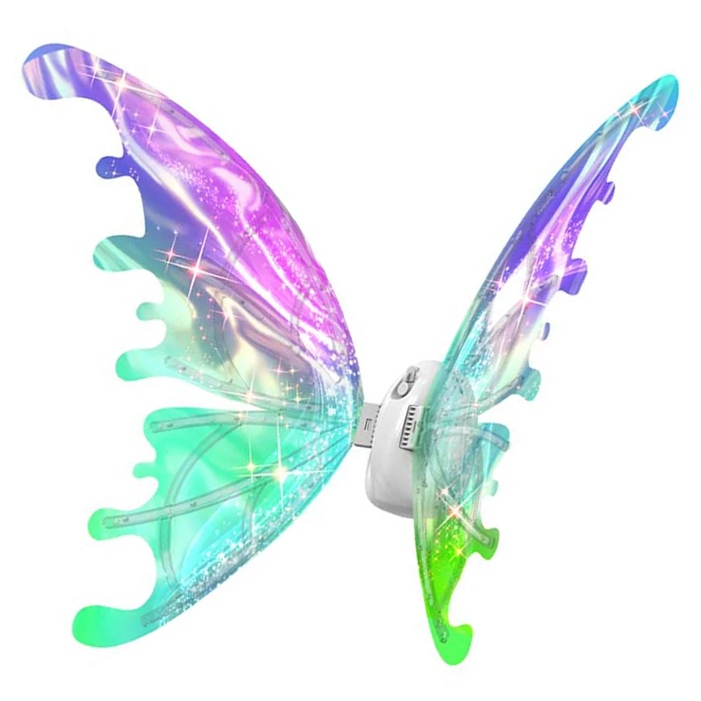 LED Fairy Wings Women's Kids Clothes Dress up Abs Flapping Costume Butterfly for