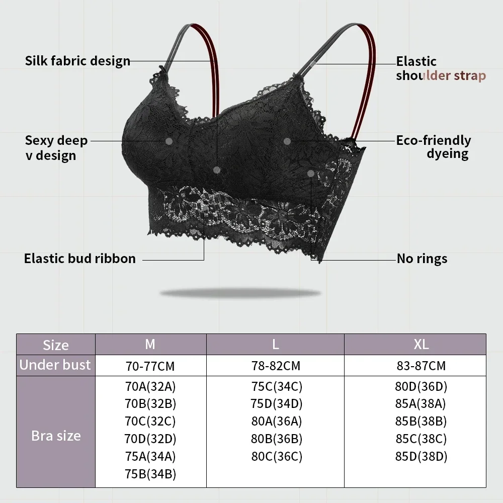 Women Bra Sexy Lingerie Women\'s Underwear Push Up Bra Bralette  Top Bh Lace Female Pitted Lingerie Bras Top Sexy Bra Strapless