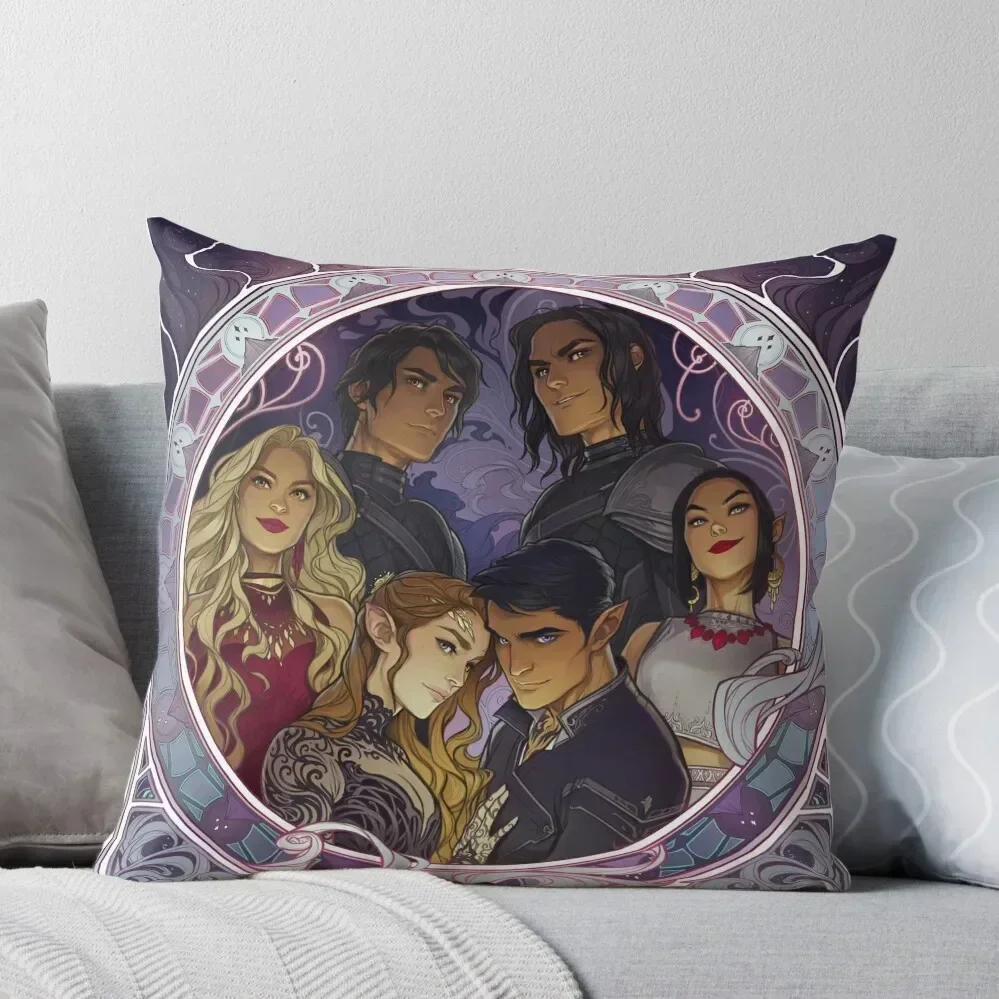 

The Inner Circle Throw Pillow Decorative Pillow Covers For Sofa Room decorating items pillow