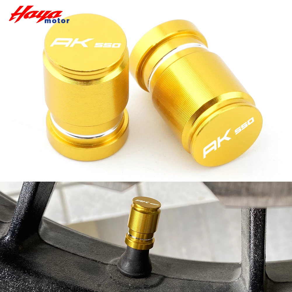 

For KYMCO AK550 AK 550 2020-2022 2021 High Quality Motorcycle Accessories CNC Aluminum Wheel Tire Valve Stem Caps