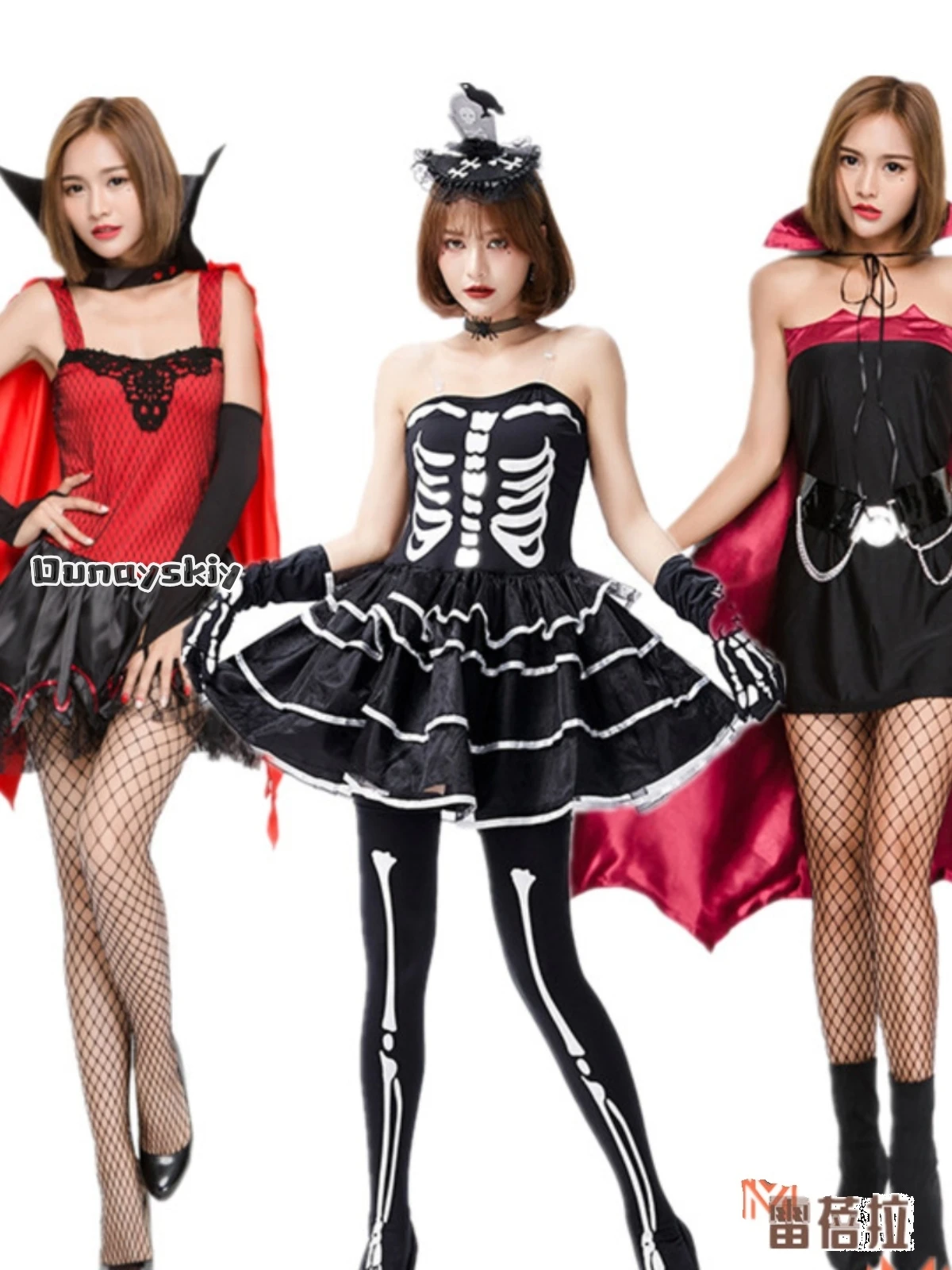Halloween Karneval Party Retro Palast Böser Vampir Verkleidung Cosplay Kostüm Klassischer Dämon Rollenspiel Damen Kleid Halloween Anzug
