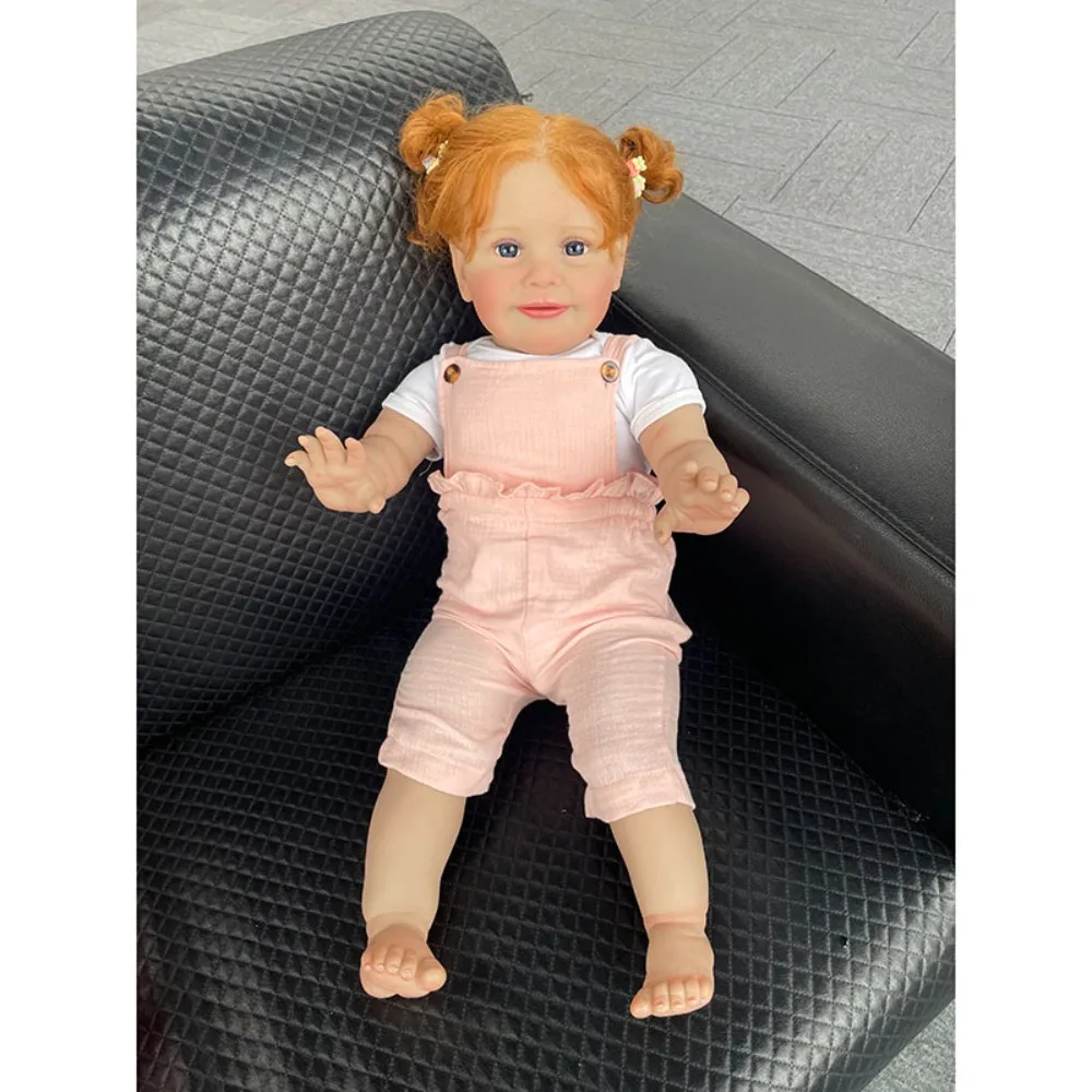 26INCH Huge Baby Size Reborn Toddler Girl Doll Zoe Lifelike Soft Touch Real Life Baby Dolls 3D Skin Muñecas Bebes para Niñas