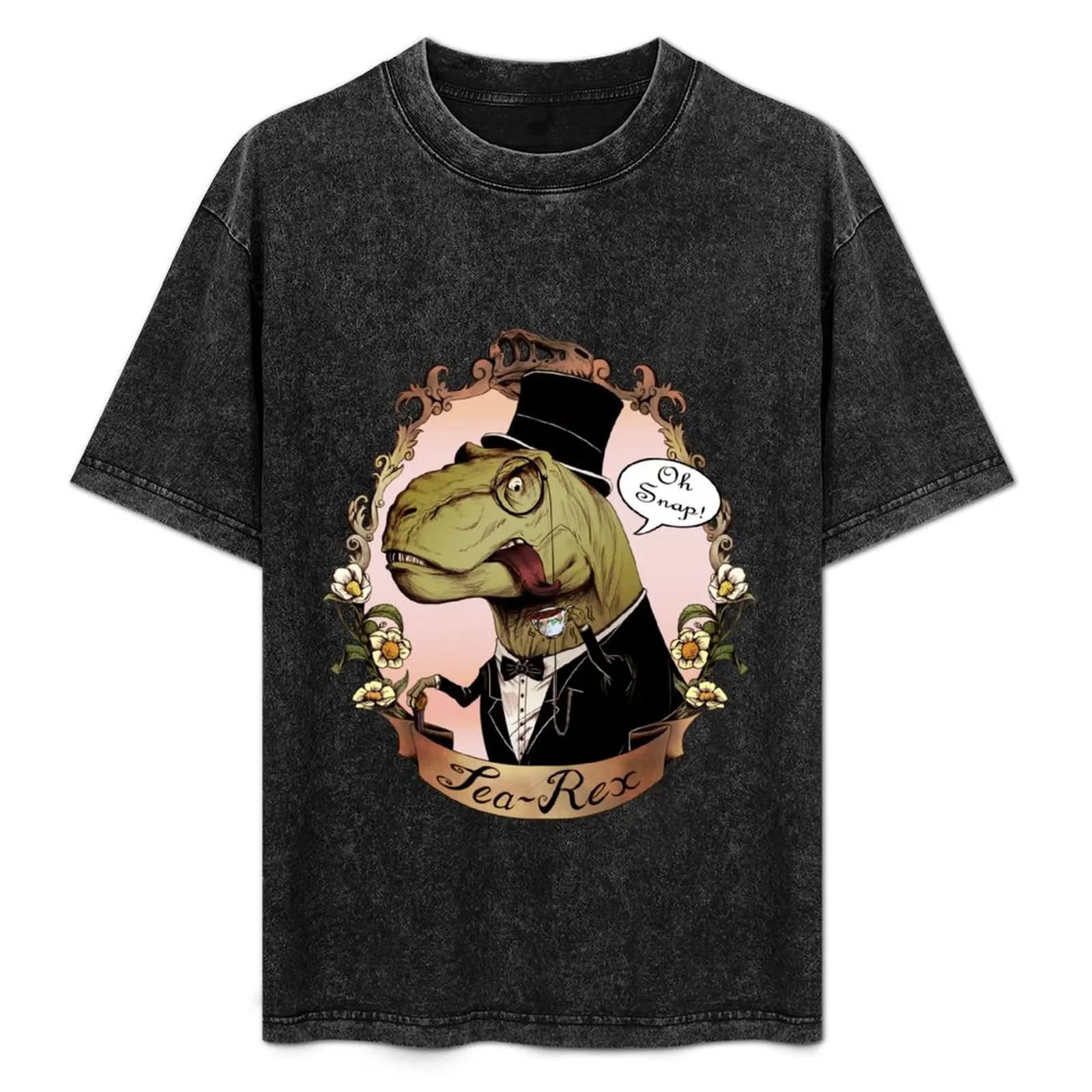 Tea-Rex T-Shirt Big Size Loose Fit Tee Shirt