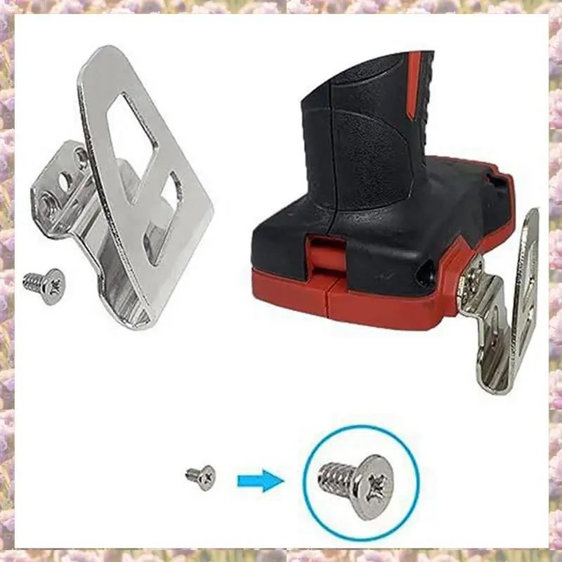

-FTGT 5Pcs Resistance Electric Drill Belt Clip Replacement Hooks Tool Holder Impact Drills Tool Belt Holder Clip