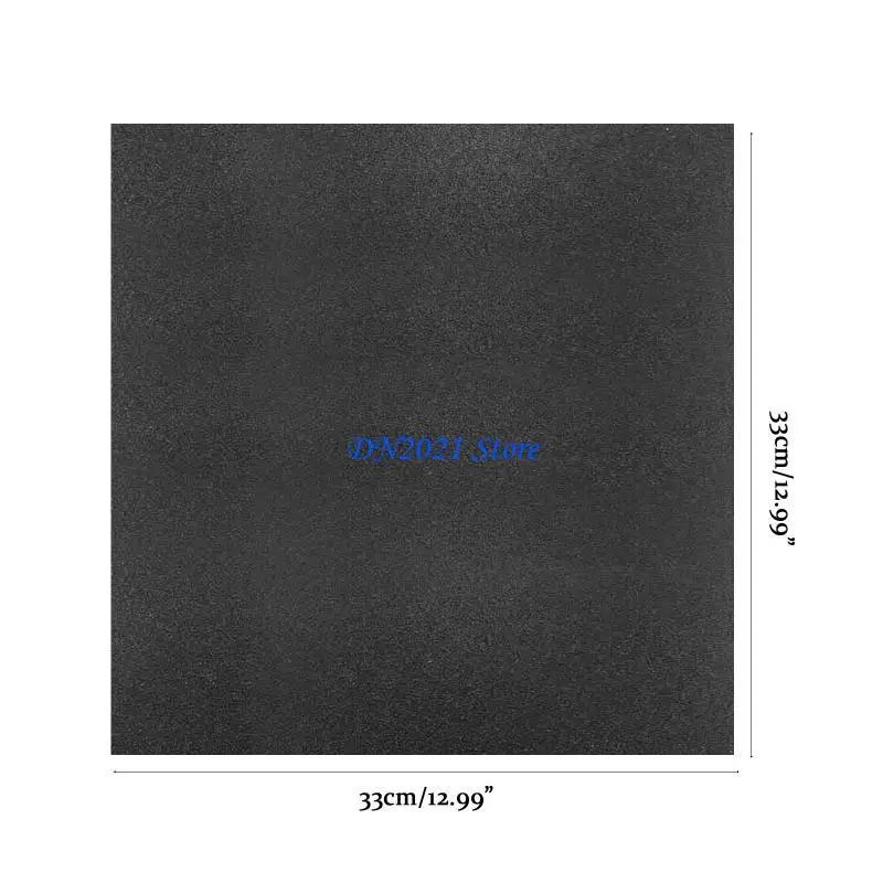 F3KE Computer Filter Mesh Black PC for Case Fan Cooler Dustproof Cover Sponge 330x330x5MM