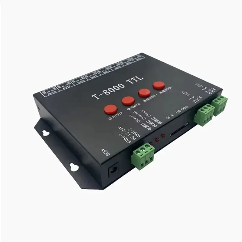 A69ET-8000 TTL Programble LED Pixel Controller For Strip Lights