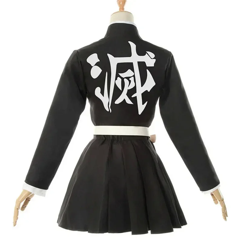 Disfraz de Cosplay de Demon Slayers Kimetsu No Yaiba para niños y adultos, Kimono de Anime, Kanroji Mitsuri