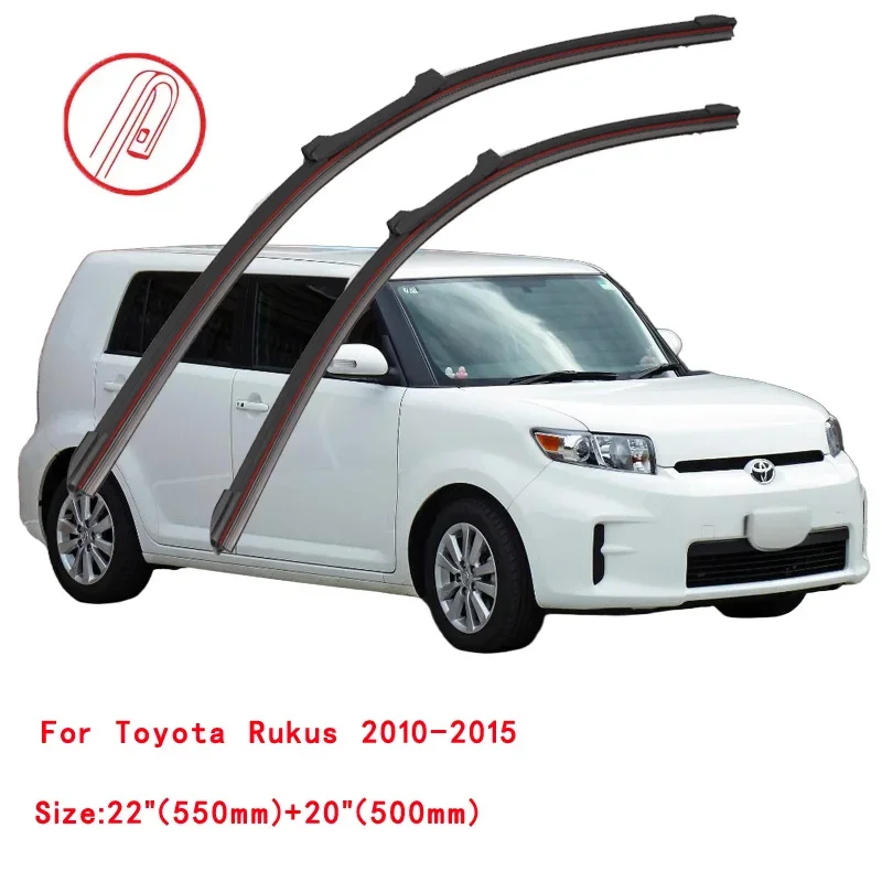 

For Toyota Rukus 2010-2015 Car Windshield Wiper Blade Front Windscreen Brushes Washer Accessories Window Cleaning Replacement