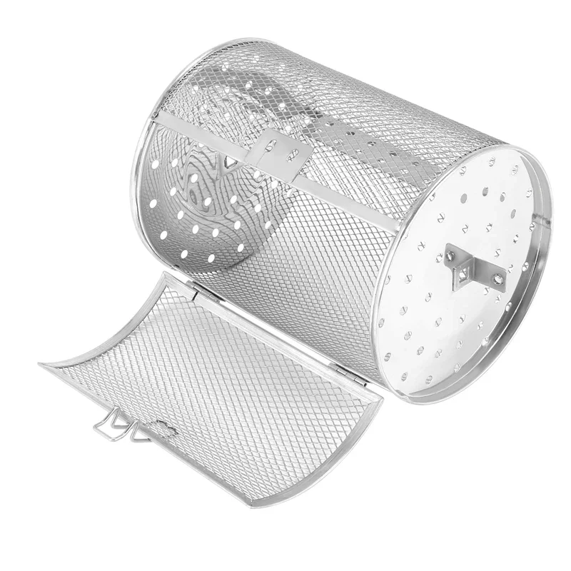 

Гриль из нержавеющей стали, барабан, корзина для духовки, формы для выпечки, духовка для выпечки, вращающаяся корзина для орехов, гриль-барбекю, инструмент для приготовления пищи