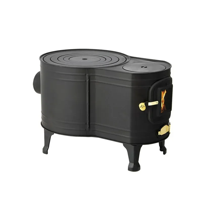 

Wood Stove Portable Courtyard Camp Picnic Burning Wood Heating