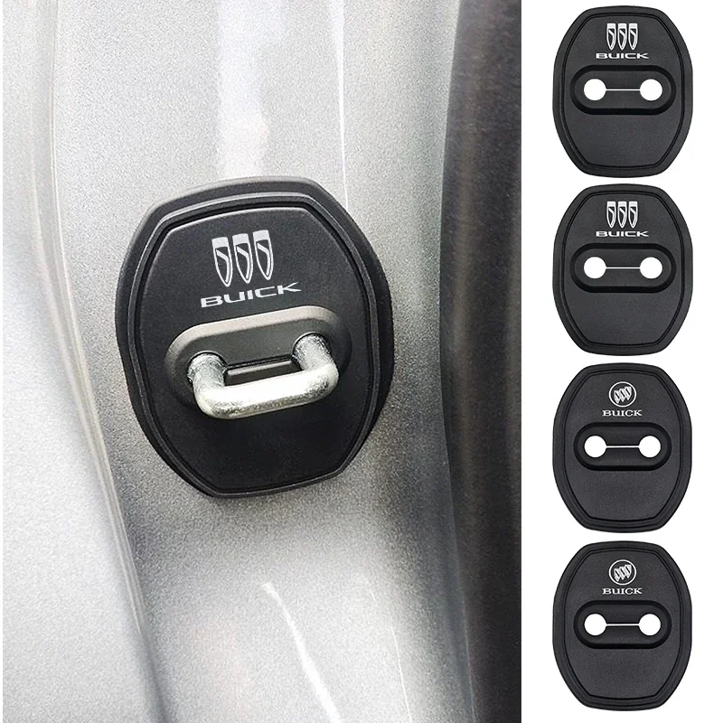 

4 шт. защитные наклейки-накладки на замки дверей автомобиля для Buick GL8 GL6 Envista Park Avenue Enclave Regal Verano Excelle XT GT