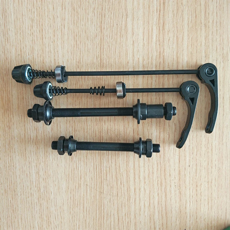 Bicycle Quick Release + Front Rear Axle Release Rod Front And Rear Bearing Road Bike Rear Axle Modification Accessories