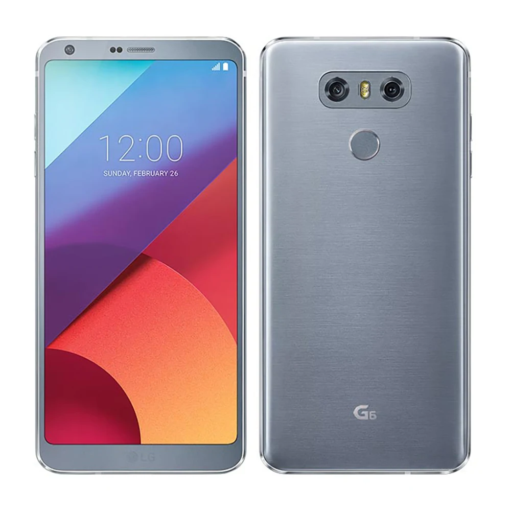 الأصلي LG G6 H870/H872/H873/H870DS 4G غير مقفلة موبايل بلوتوث بصمة 5.7 ''13MP أندرويد OS الهاتف المحمول