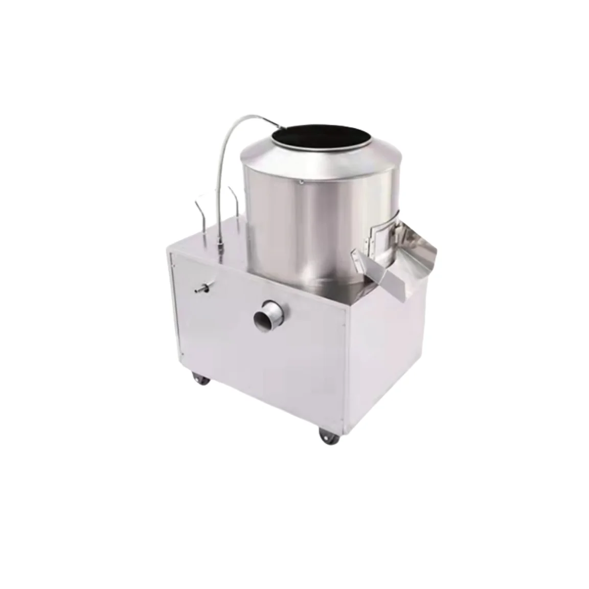 Automatic  Commercial Potato Taro Ginger Carrot Cassava  Machine Stainless Steel Vege Peeling