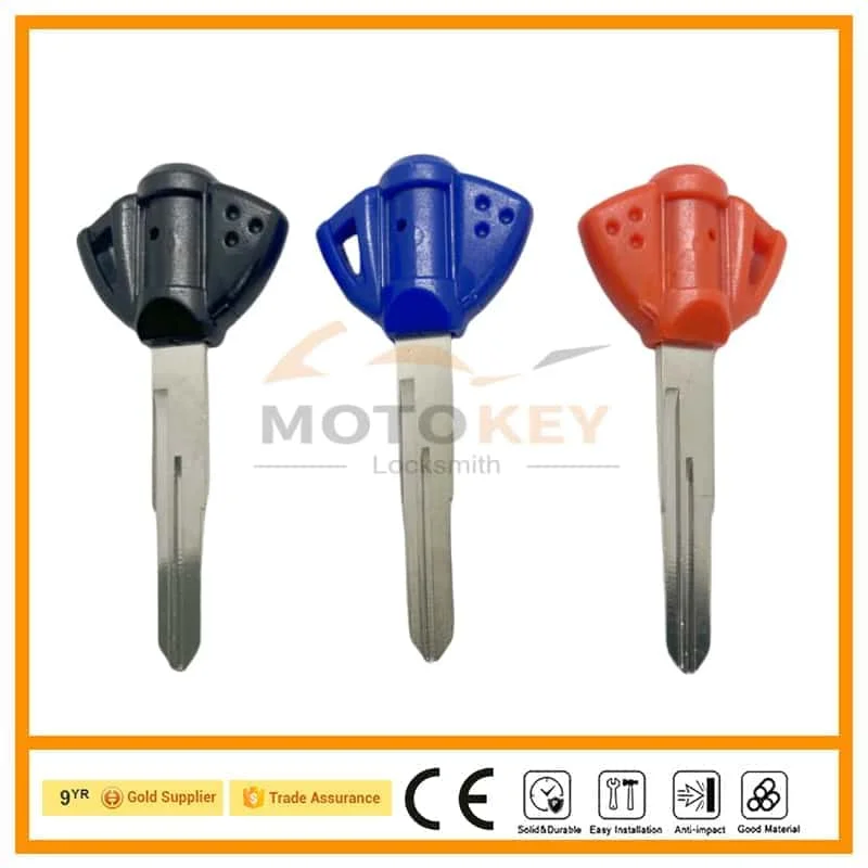 Motorcycle Keys For Suzuki GSX GSXR600 GSXR750 GSXR1000 GSX1300R SV650 Hayabusa Bandit Motorcycle Detachable chip key