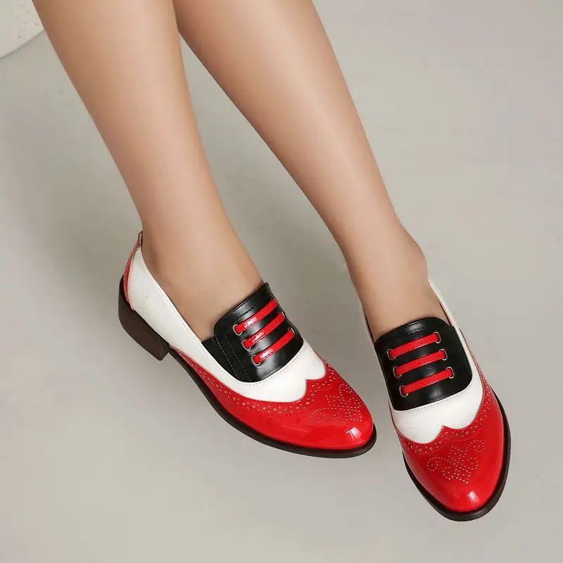 

Girseaby 2025 г. Модные блестящие женские туфли-лодочки с круглым носком без шнуровки на толстом каблуке 3,5 см, разноцветные, большие размеры 46 47 48 Мягкая обувь для отдыха