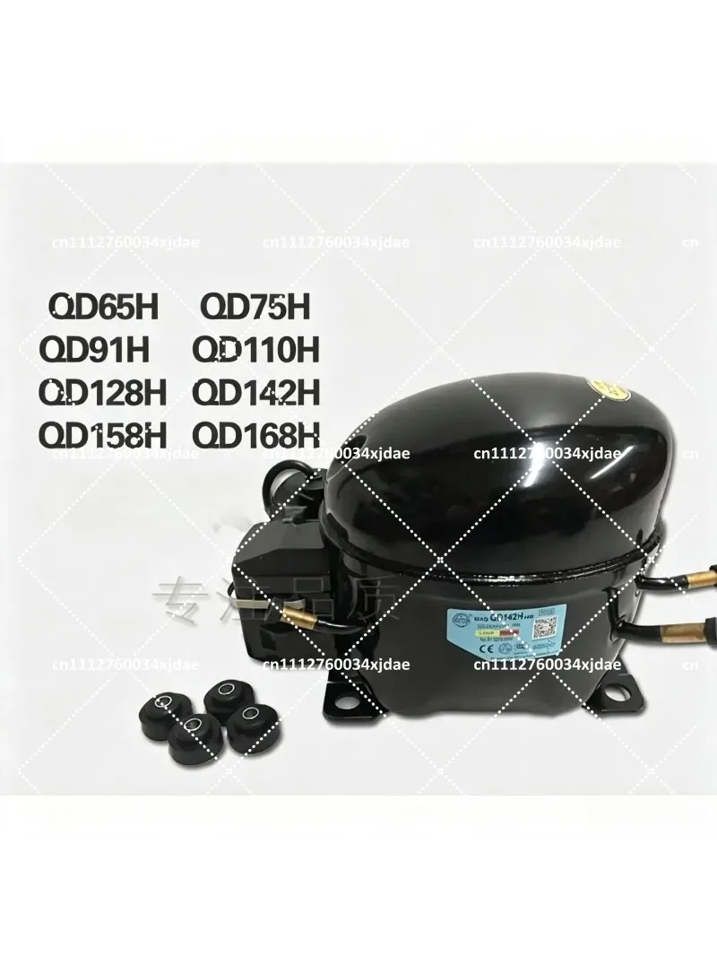 Refrigerator Compressor Unit QD65H QD75H QD91H QD110H QD128H QD142H QD158H QD168H Replacement Part for Home Cooling System