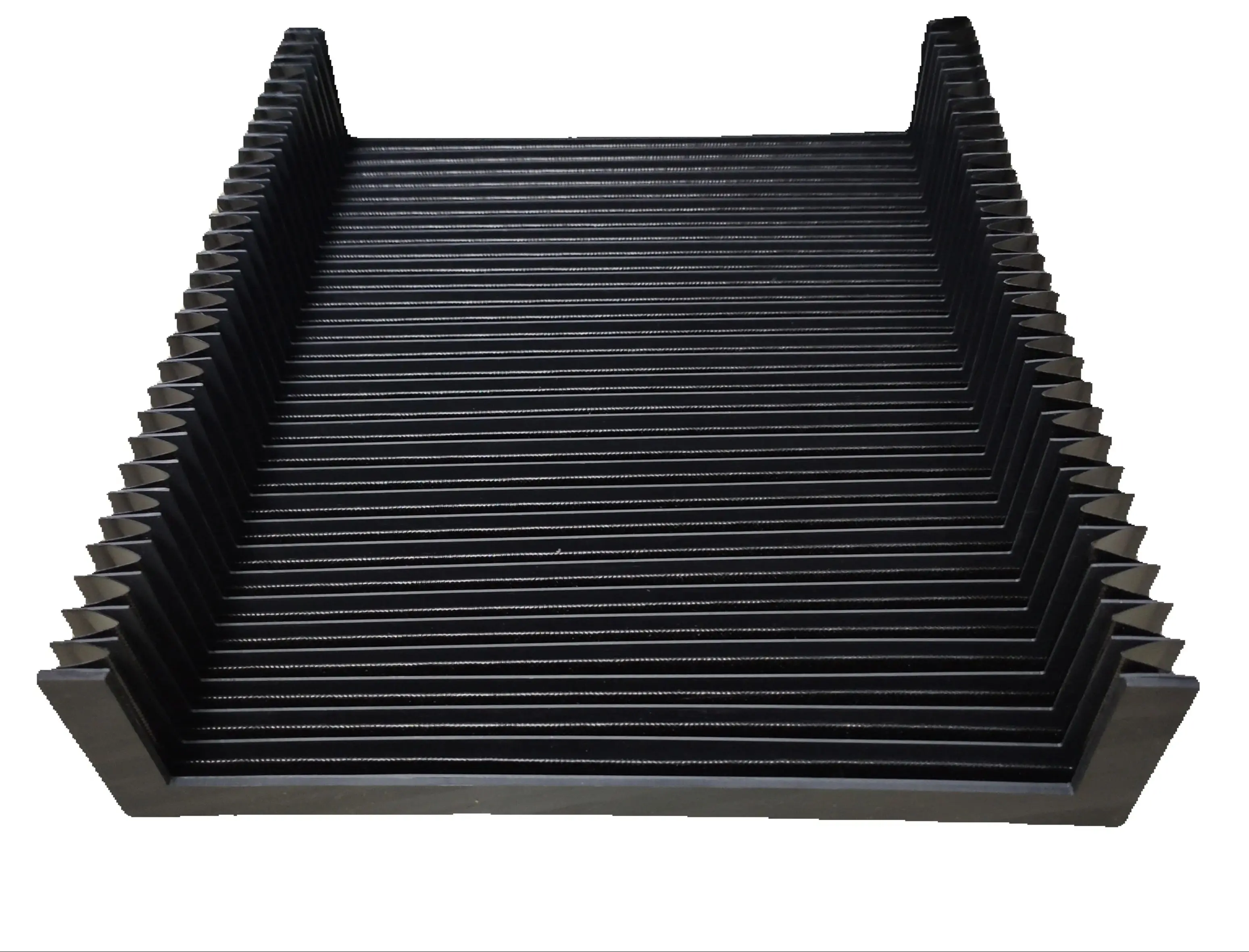 T12 bellows for cnc machine protection, 295mm x 50mm x Lmax 1202mm