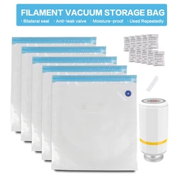 3DSWAY 3D Printer Part PLA ABS TPU PETG 1kg Filament Vacuum Storage Bags Keep Material Dry Avoid Moisture Consumable Safekeeping