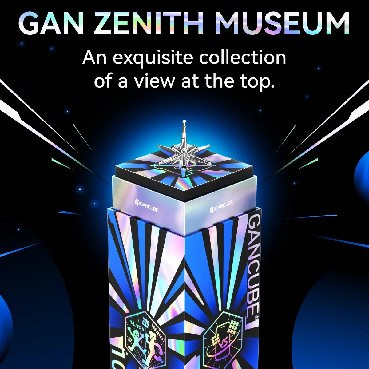 [MeowCube] NUOVO!!! GAN 15 Maglev UV GAN15 NewBlack Cubo di velocità magnetico 3x3 Professionale Gan Cubo magico Puzzle Giocattoli Mani-on