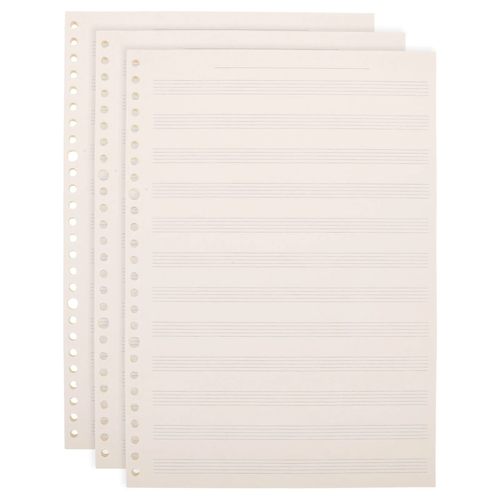 

3 Pcs Staff Exercise Book Music Writing Composition Notebook Paper Stave Notebooks