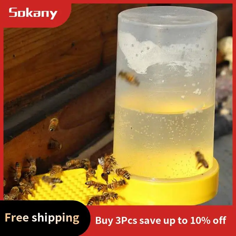 

A59E-6PCS Станция для полива пчел, чашки для пчел, вода для пчел, садовое оборудование для питья пчел, оборудование для пчеловодства, медовый улей, входная кормушка Du