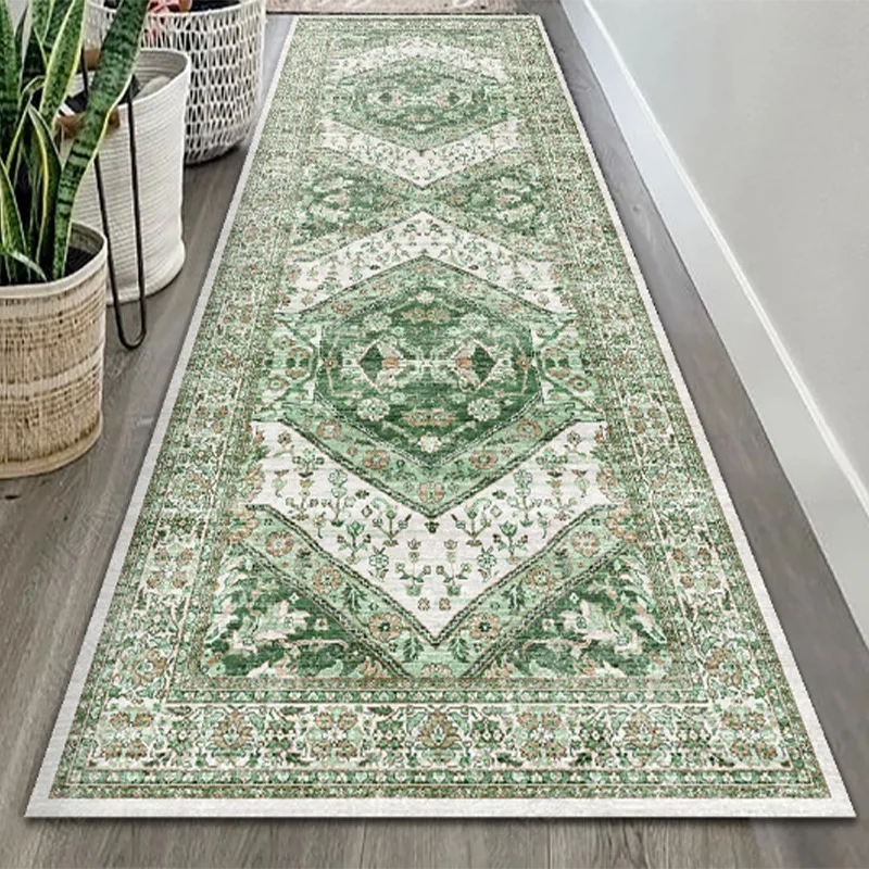 Moroccan Style Runner Corridor Carpets for Hallway Living Room Home Anti-skid Entry Floor Mats Hotel Lobby Stairway Area Rugs ﻿