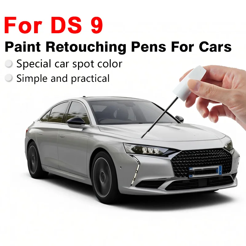 For DS 9 Scratch Repair Pen Waterproof Fade Resistant Restores Paint Color Covers Small Scratches Easily Perla Nera Black