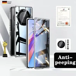 Magnetic Case 360° Camera Fully protected Phone case for OPPO Realme 11 Pro+ Plus double-sided glass cover fall protection cover