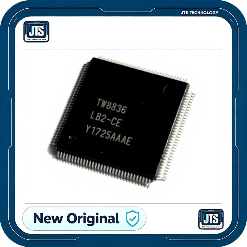 100% Original New TW8836 IC VIDEO PROCESSOR 128LQFP Electronic Components TW8836-LB2-CE