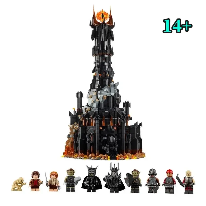 

Креативный конструктор Disney 10333 «Глаз Саурона»: Темная Башня, модель для сборки, игрушка-подарок на день рождения для мальчиков и взрослых