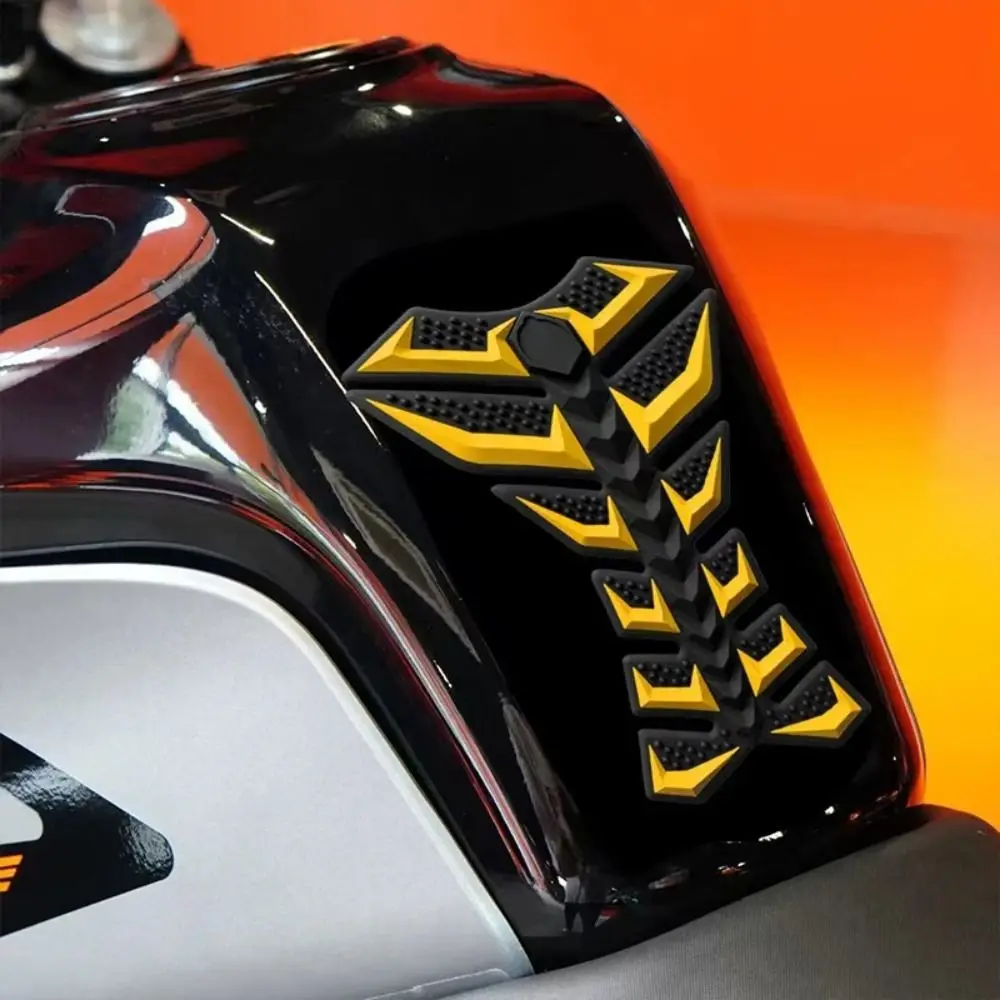 

Стильная декоративная наклейка на топливный бак, маслостойкая противоскользящая накладка на бак мотоцикла, наклейка на крышку мотоцикла, украшение для мотоцикла