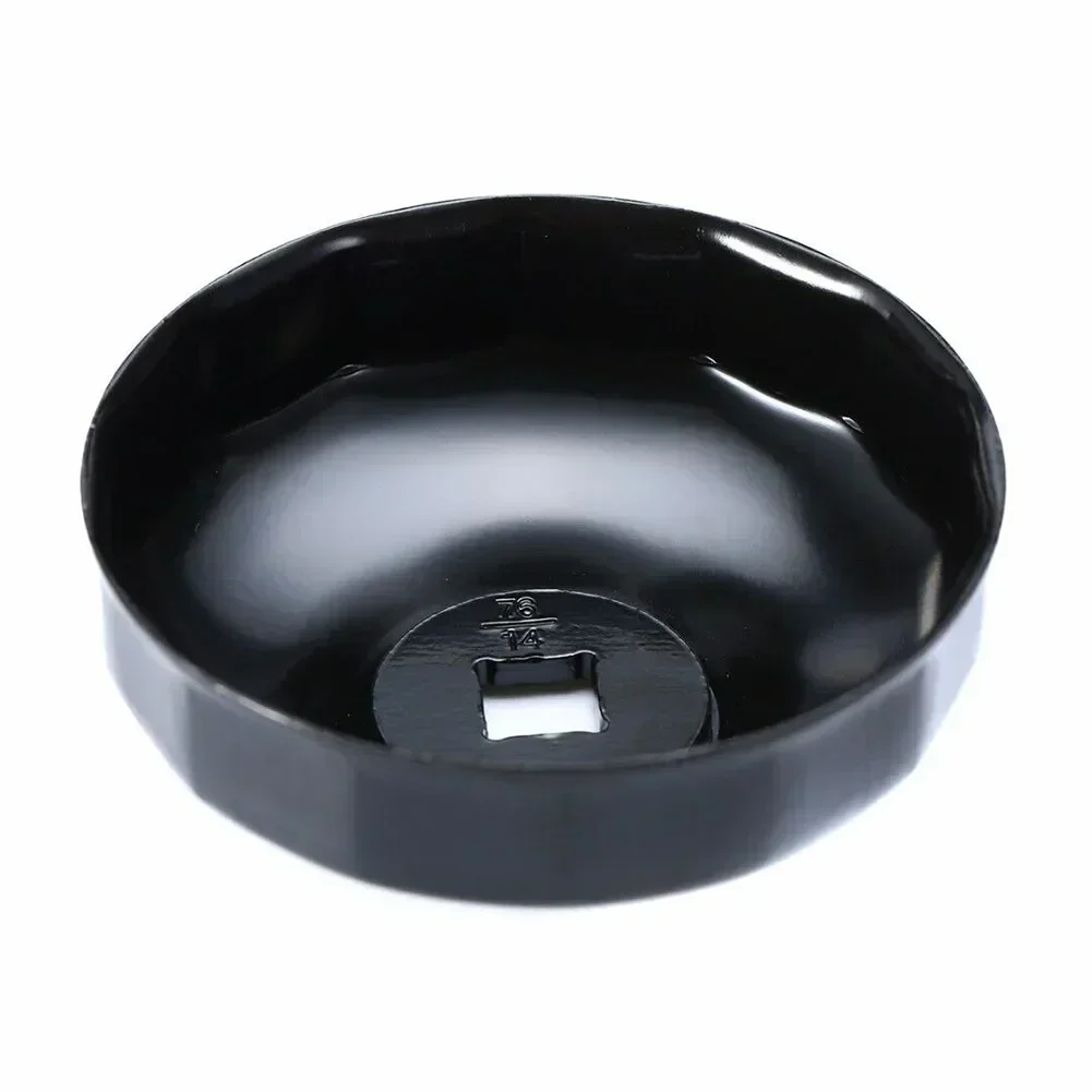3/8inch Oil Filter Steel 76 mm x 14 Flutes Oil Filter Cap For BMW K75 K100 R1100 R1150 For Mercedes-Benz For Mazda Accessories