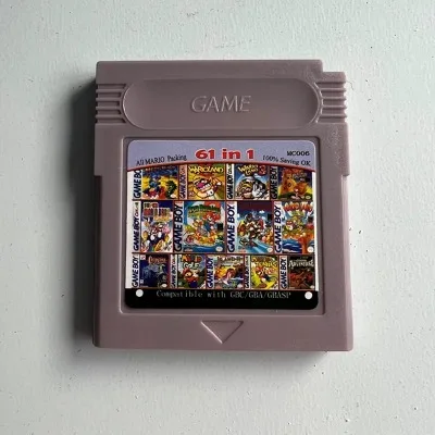 Pokemon Series 61 108 spellen in 1 videogame cartridge kaart Engelse versie voor GBC/GBA/SP/GBM