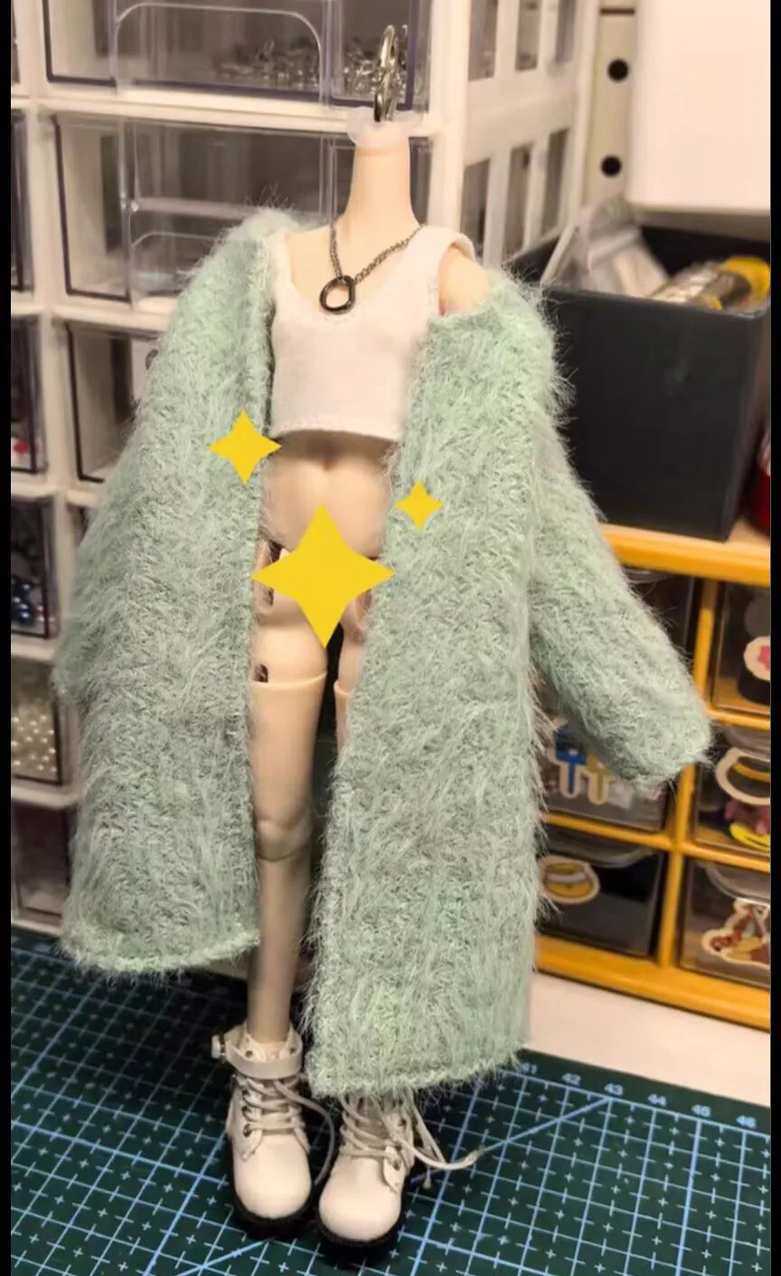 2025 1 قطعة معطف الشتاء الموهير بليث 1/6 30 سنتيمتر (يناسب أزون ، بولليب ، Ob22/24/26 ، ليكا) #3