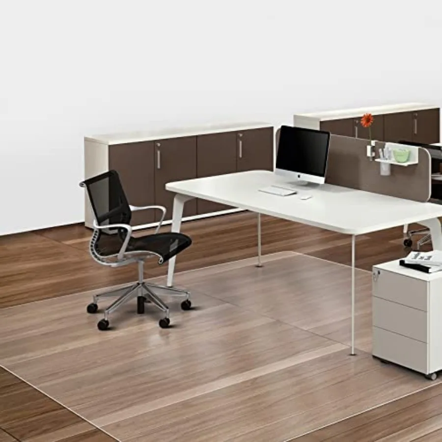 

Chair Mat for Hard Floors, 60" x 75" Office Chair Mat for Hard Surface, Vinyl Floor Mat for Gaming Chairs, Multi-Purpose Floor