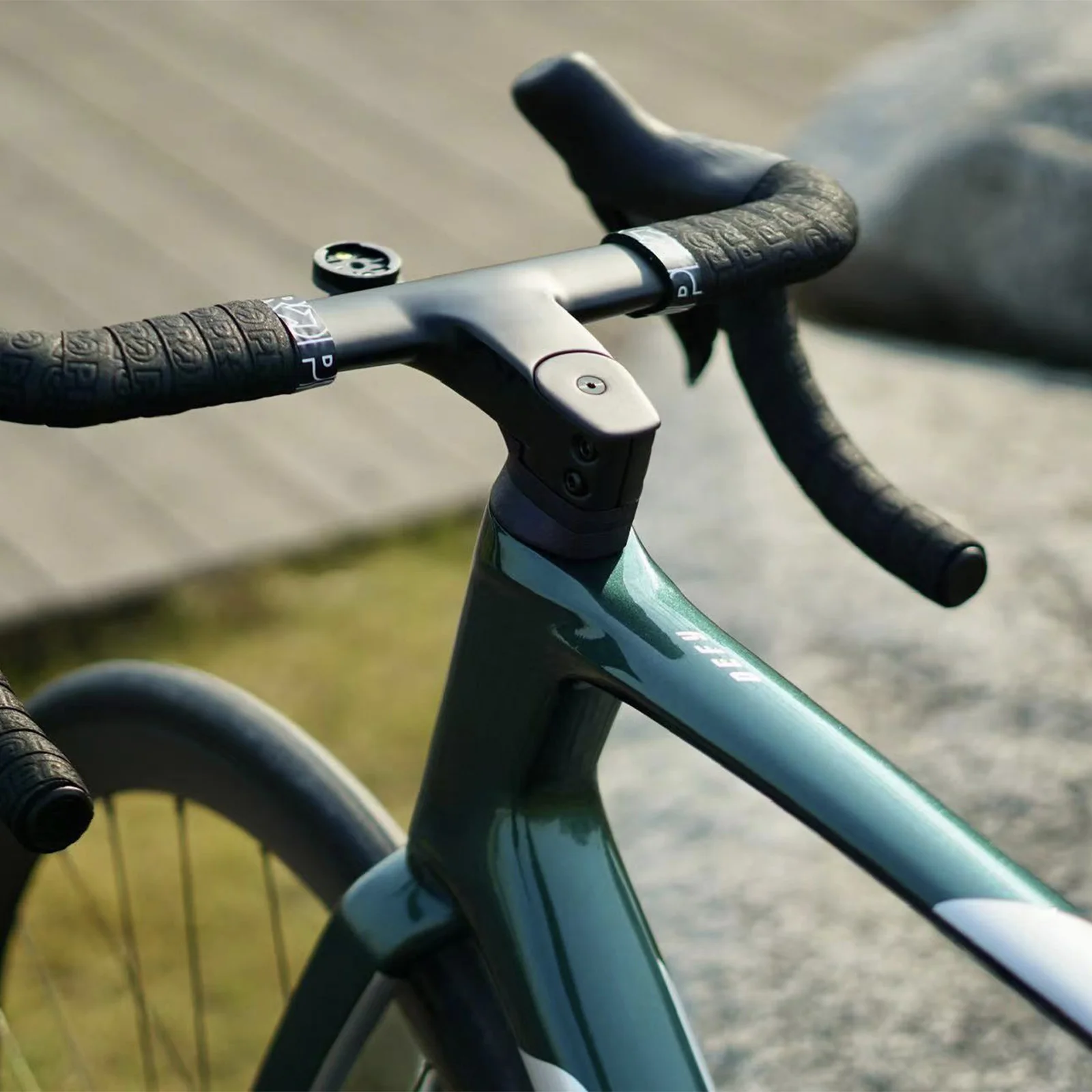 مقود كربون أفيان كناري متكامل 260 جرام T1100 جرافين ايرو دراجة الطريق 360 380 400 420 ملم روتين داخلي كامل #2