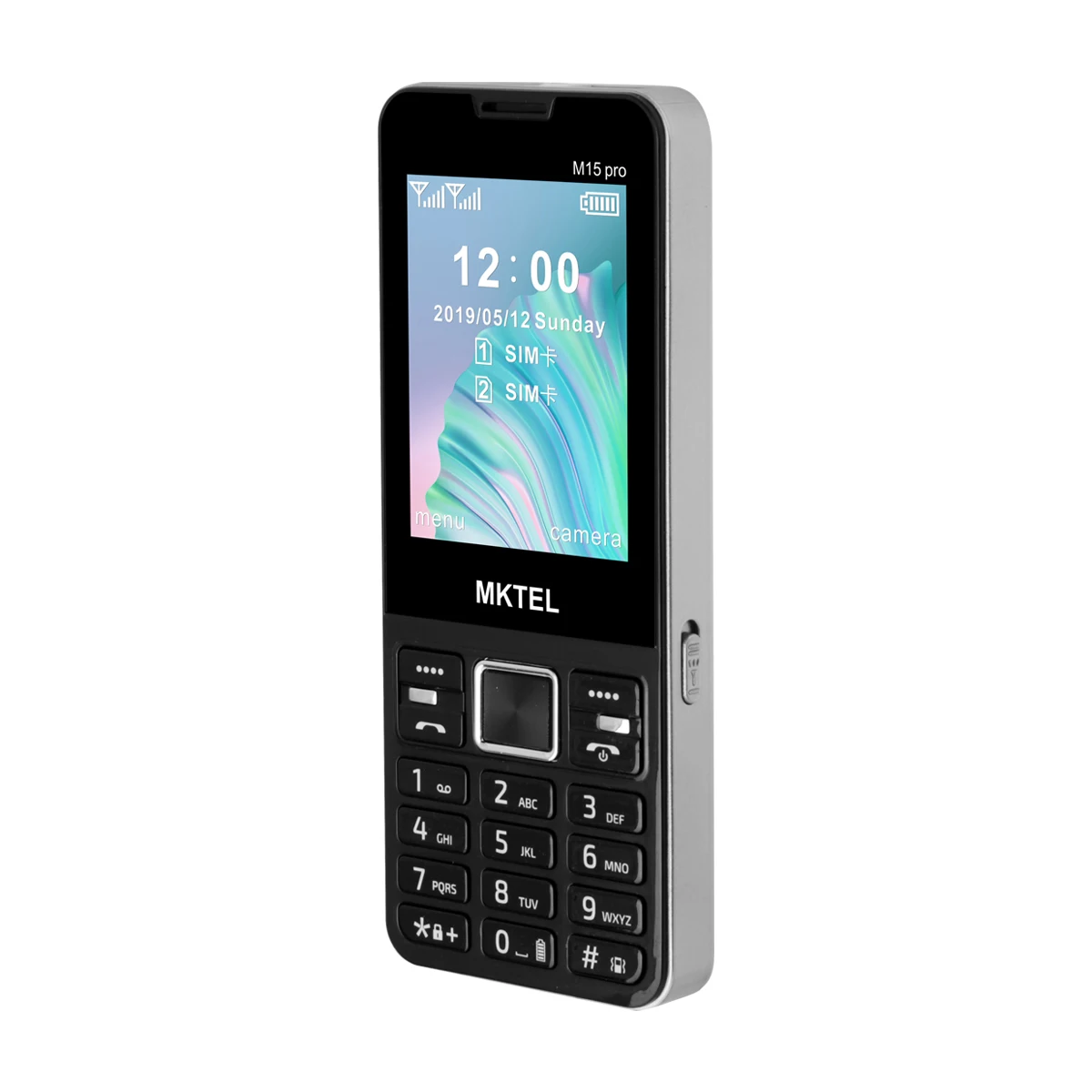 MKTEL M15 Pro 2G Funkcja Telefon Dual SIM 2,8" Ekran 1500mAh Bateria GSM 850/900/1800/1900 0,08MP Aparat MP3/MP4/FM Radio Latarka