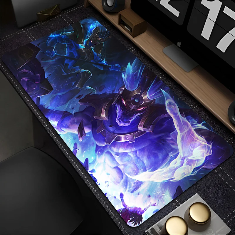 Nasus League Of Legends Mouse Pad Laptop Gaming Accessories Keyboard Rug PC Star Gamer Cabinet Desk Mat Large Dog Anime Mousepad