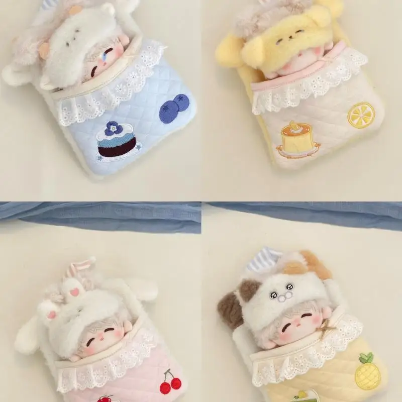 10cm Nunu Doll Mini Eye Mask Bedding 10cm Cotton Doll Cute Cake Sleeping Bag No Attribute Doll Accessories Boy And Girl Gifts