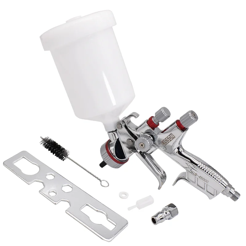 High quality multifunctional H4500C pneumatic spray gun for painting automotive woodworking furniture 1.3mm nozzle