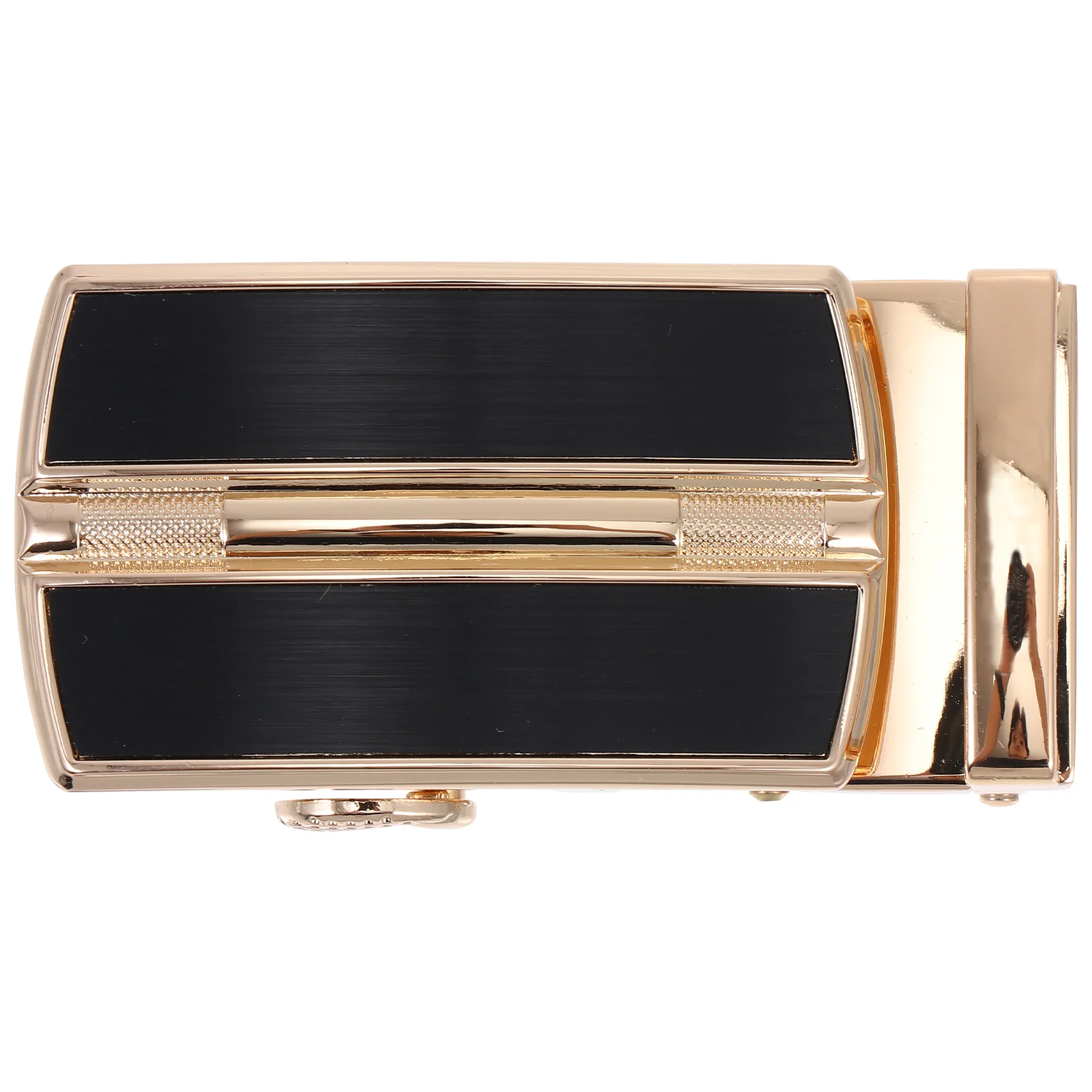 مشبك حزام من خليط معدني قفل أوتوماتيكي للرجال عصري أنيق جميع الملابس المطابقة، سطح أملس متين وسهل الارتداء