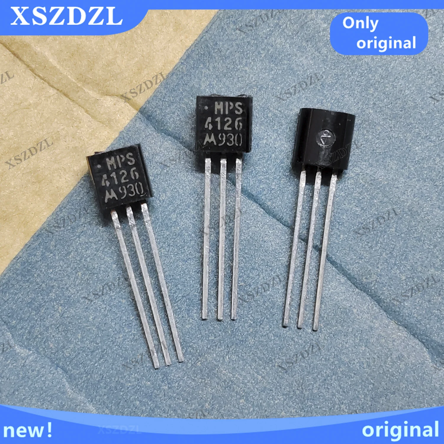 20pcs/50pcs MPS4126 MOT New Original Triode MPS4126 Copper foot Transistor MPS 4126 TO-92 Laser word