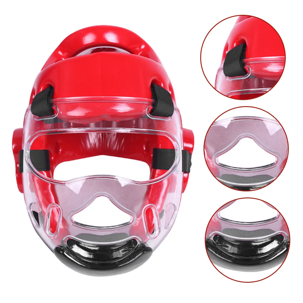 

Taekwondo Headgear Boxing Anti-fall Detachable Kickboxing Brace Pvc Nbr Shockproof Sparring