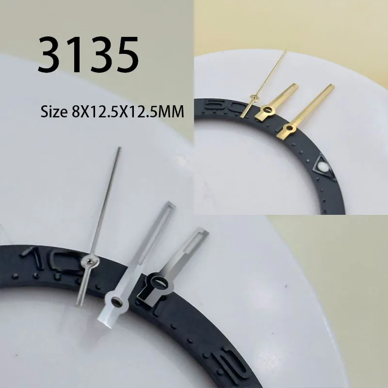 Watch movement accessories are suitable for 3135 movement hands, hour, minute, second hands, log models, 3135 movement hands, an