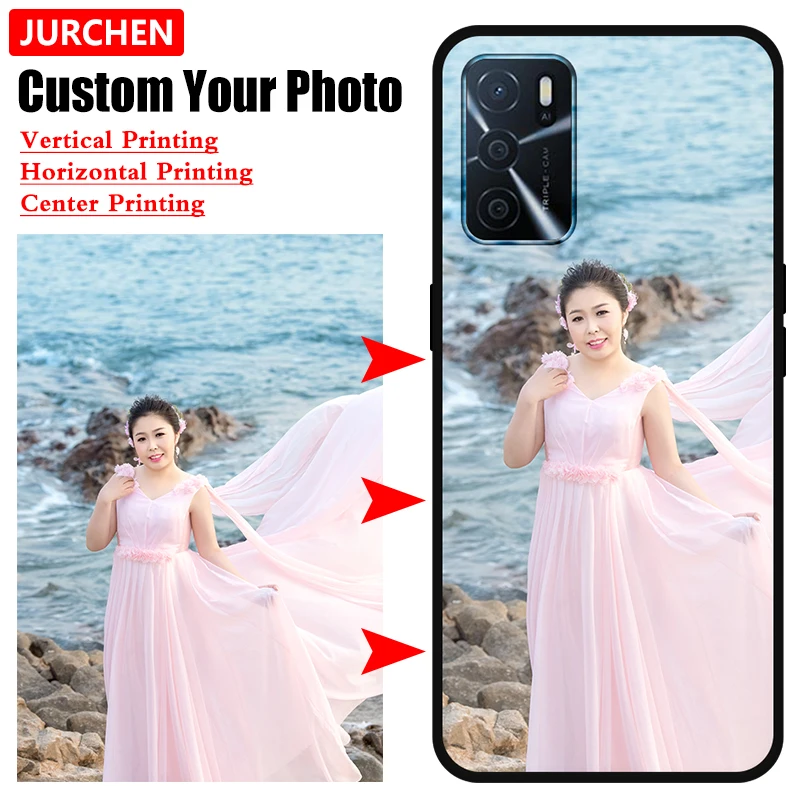 Custom Photo Cases For OPPO A16 A16S A52 A53 A53S A54 A54S A73 A74 A72 A92 A15 A15S A96 A94 A95 A36 A76 A35 A5 A9 5G Glass Cover