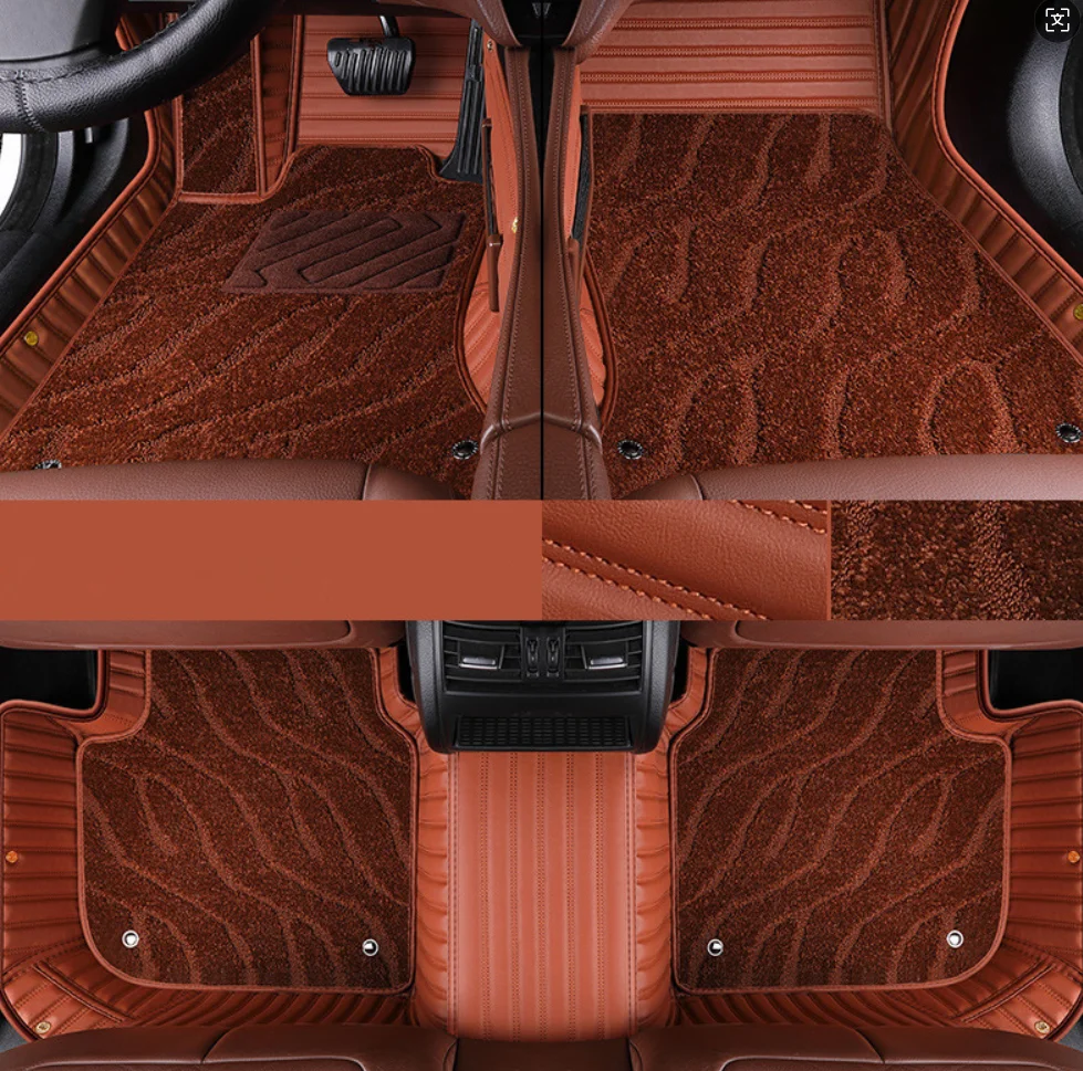 

Коврики высшего качества! Специальные автомобильные коврики на заказ для BMW iX 2026-2022, двухслойные ковры для IX 2023.